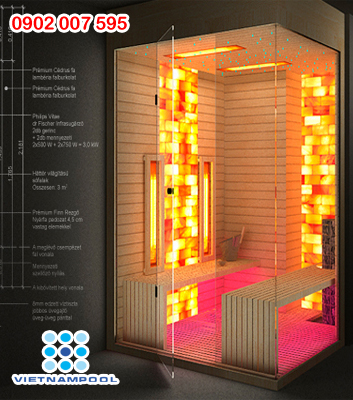 Phòng xông hơi đá muối VNP 07