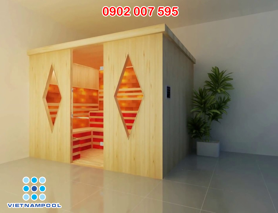 Phòng xông hơi đá muối VNP 12
