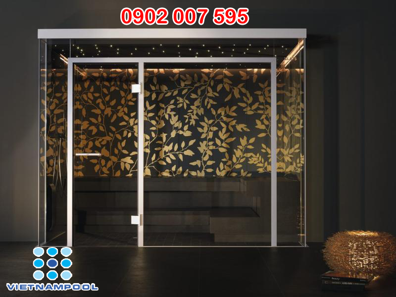 Phòng xông hơi ướt xây ốp SB 04